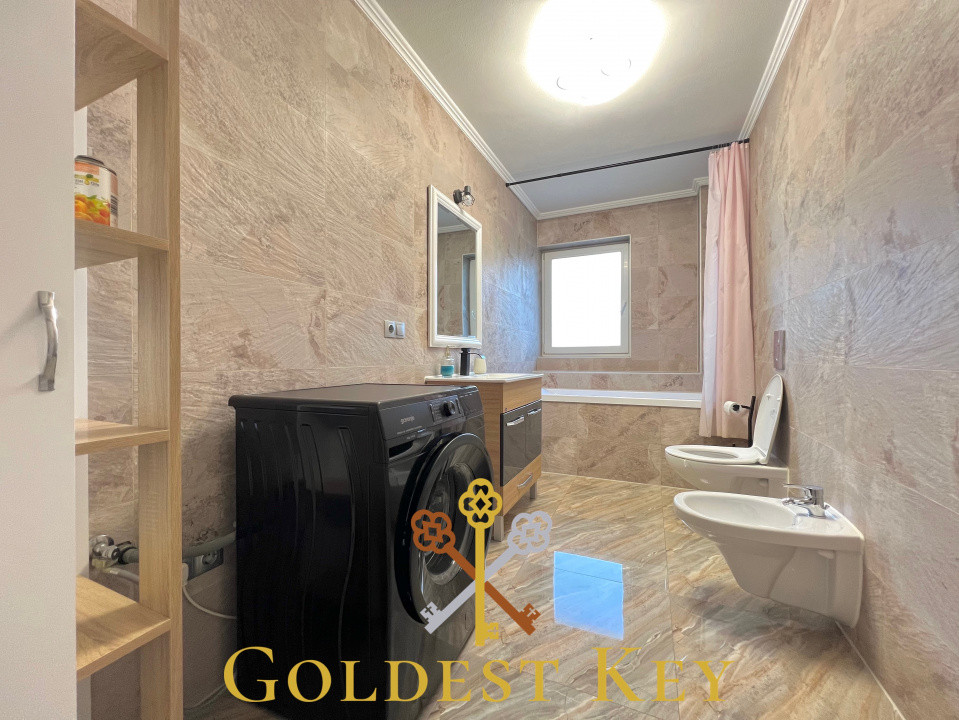 Apartament modern complet decomandat, mobilat și utilat + parcare 
