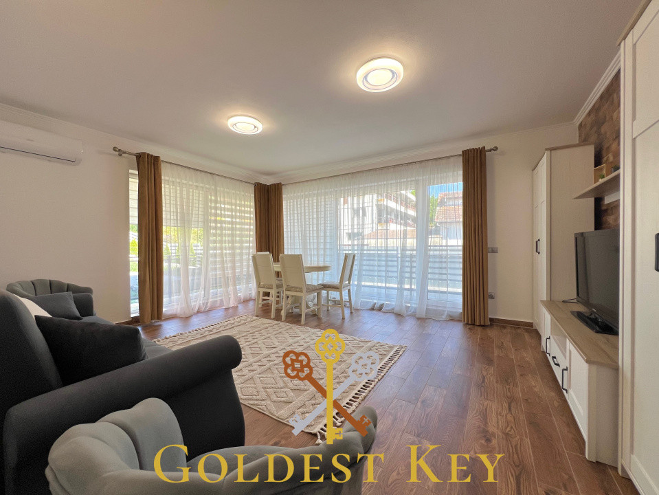 Apartament modern complet decomandat, mobilat și utilat + parcare 