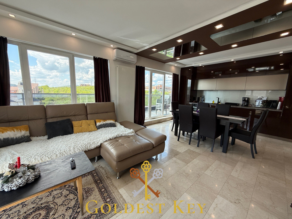 Penthouse modern cu 2 camere și parcare subterana-Baciu Petrom