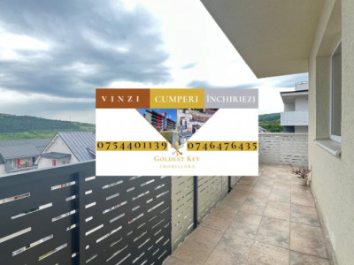 Apartament spațios cu 2 camere, terasă, etaj intermediar și parcare