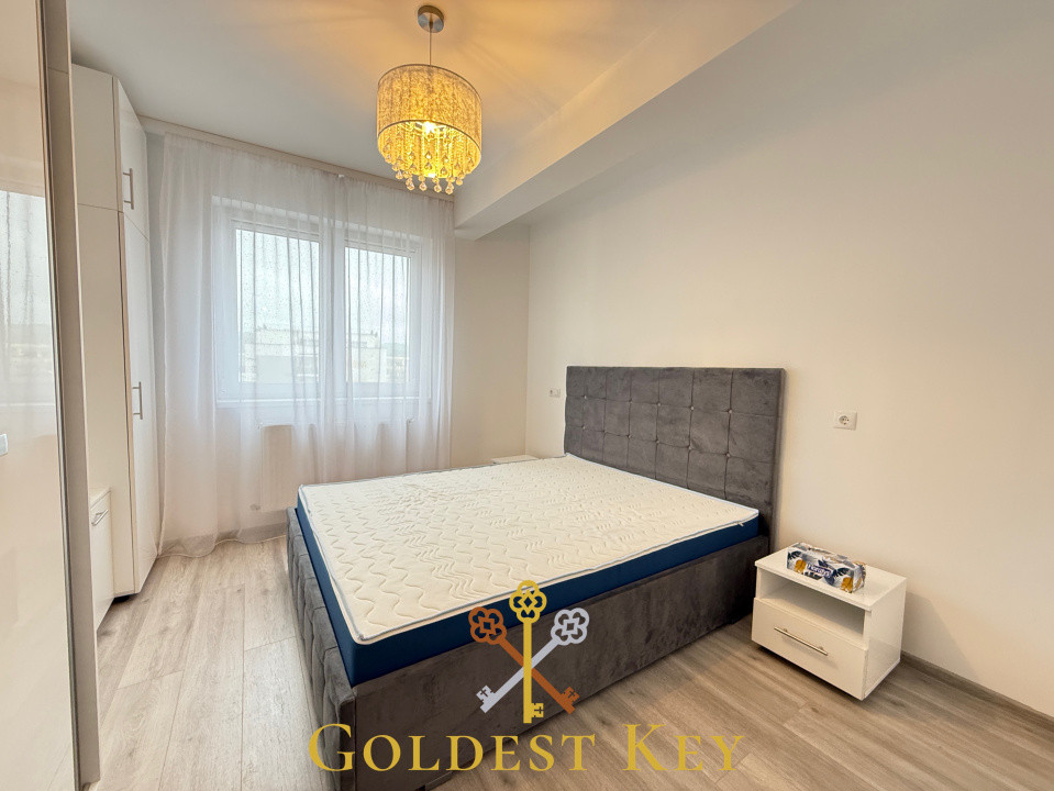Apartament NOU spațios cu 2 camere și parcare subterană 