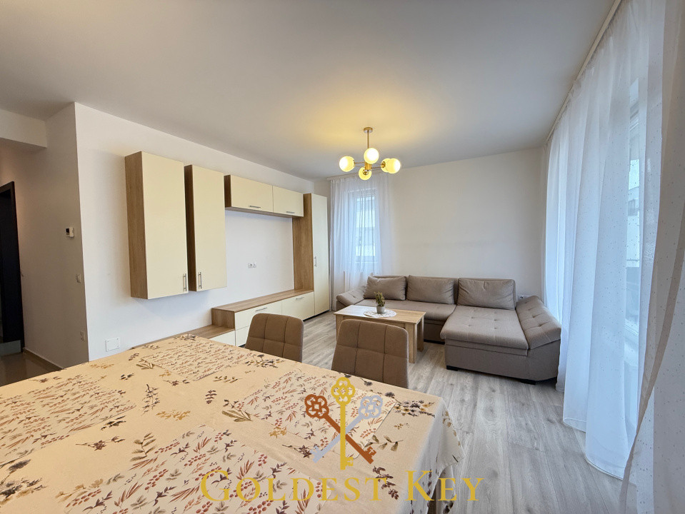 Apartament NOU spațios cu 2 camere și parcare subterană 