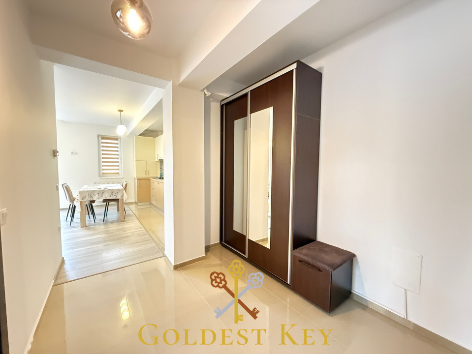 Apartament NOU spațios cu 2 camere și parcare subterană 