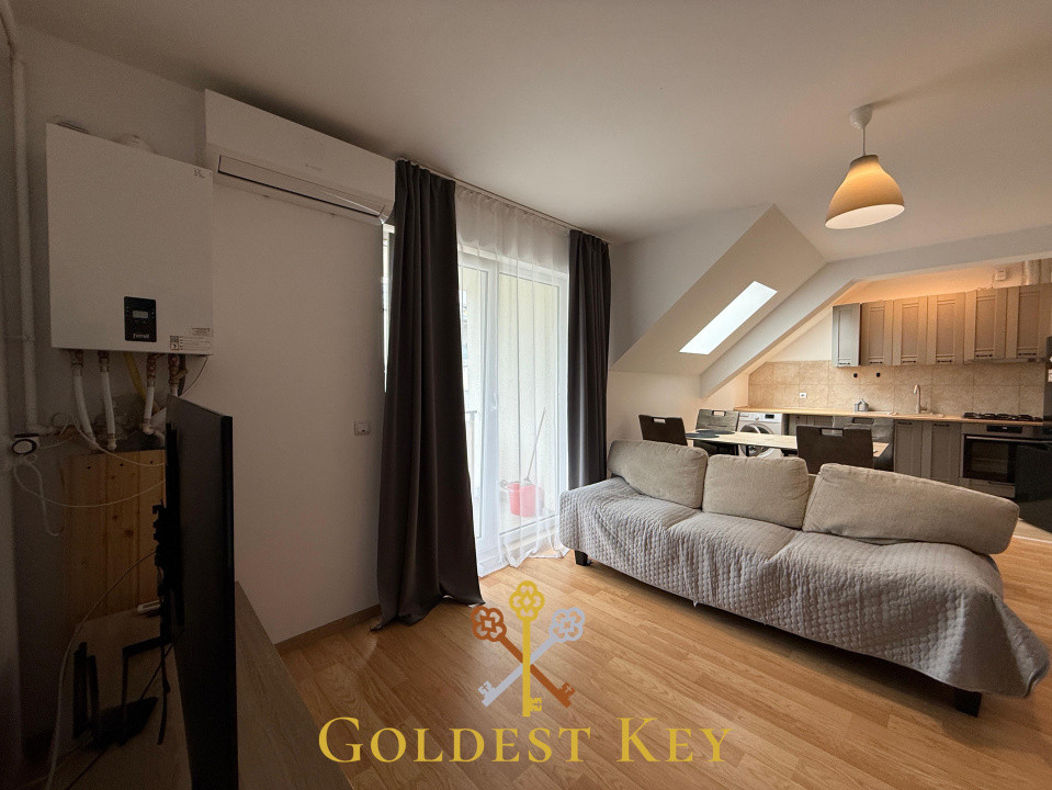 Apartament cu 2 camere mobilat și utilat+parcare-Baciu