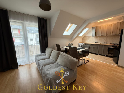 Apartament cu 2 camere mobilat și utilat+parcare-Baciu
