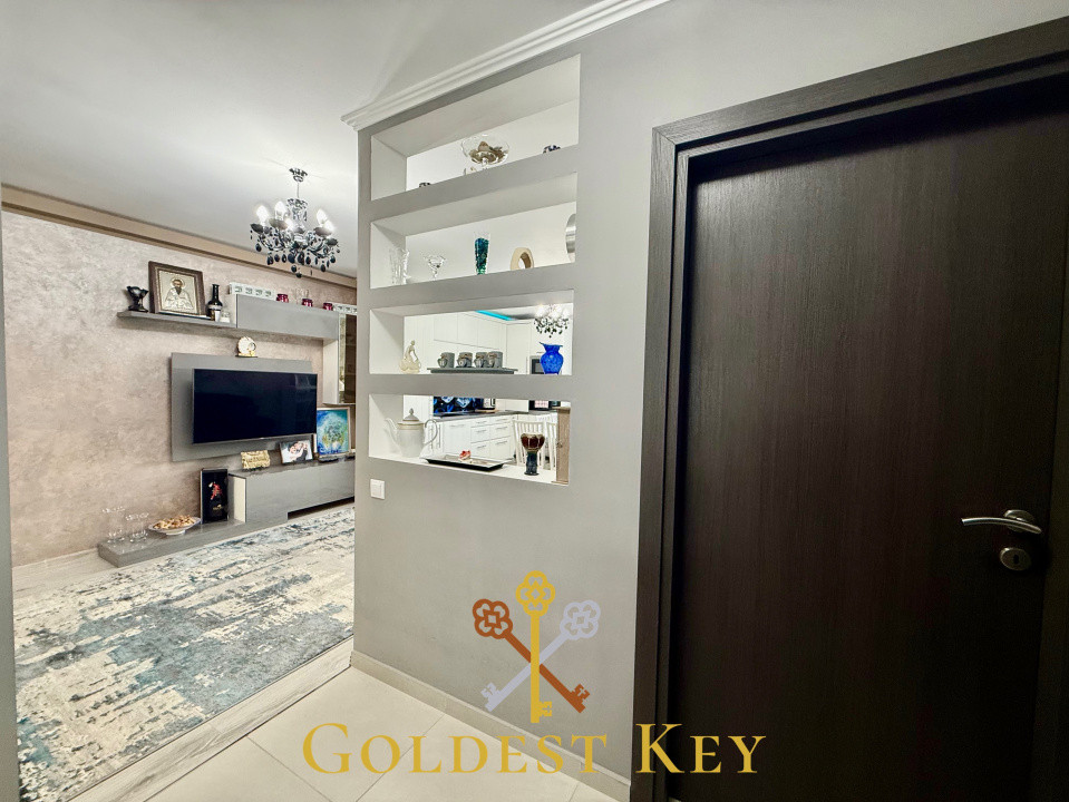 Apartament modern cu 2 camere,balcon și parcare-Baciu 
