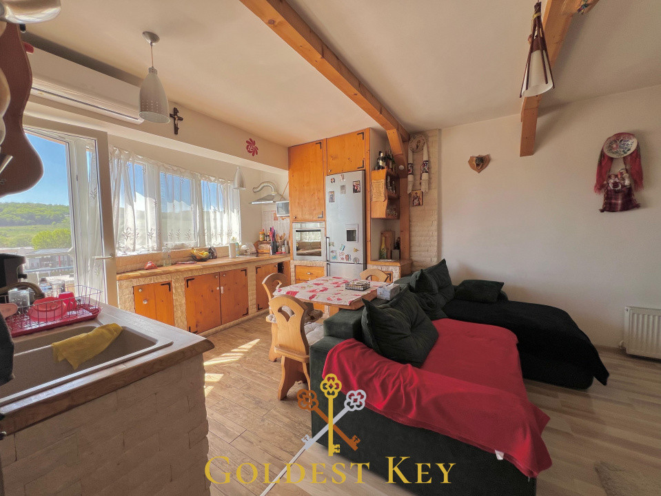 Apartament cu 3 camere, balcon și parcare subterană 