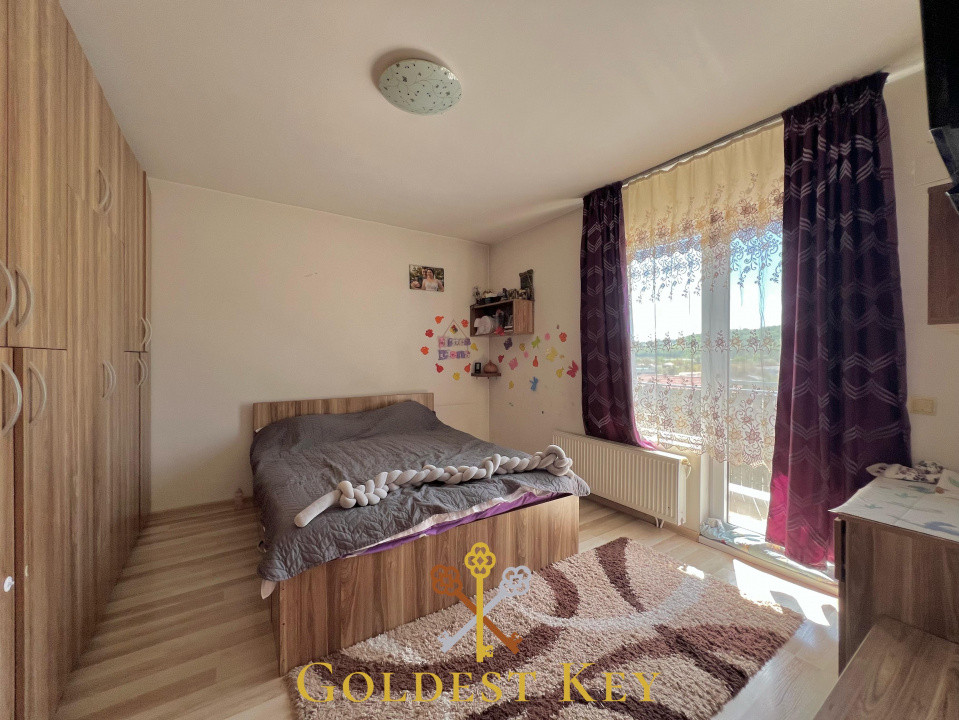 Apartament cu 3 camere, balcon și parcare subterană 
