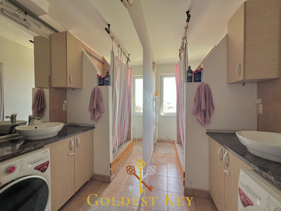 Apartament cu 3 camere, balcon și parcare subterană 
