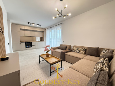 Apartament NOU la cheie cu 3 camere și balcon 
