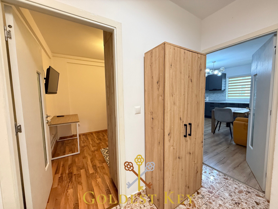 Apartament cu 2 camere, birou, balcon și parcare * PET-FRIENDLY