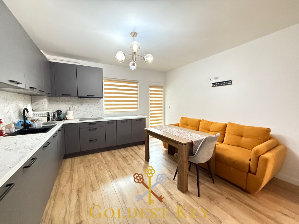Apartament cu 2 camere, birou, balcon și parcare * PET-FRIENDLY