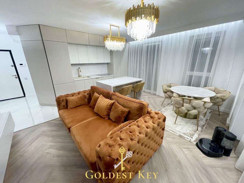 Apartament cu 3 camere mobilat si utilat zona Mărăști
