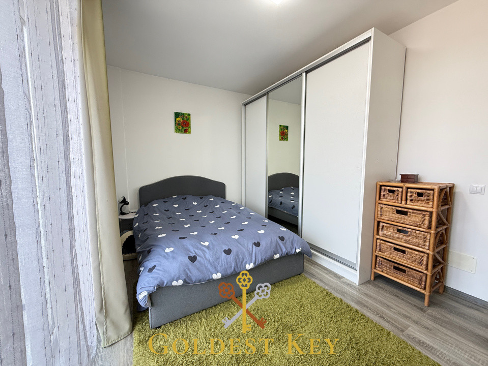 Apartament cu 3 camere, 2 băi, balcon și parcare subterană 