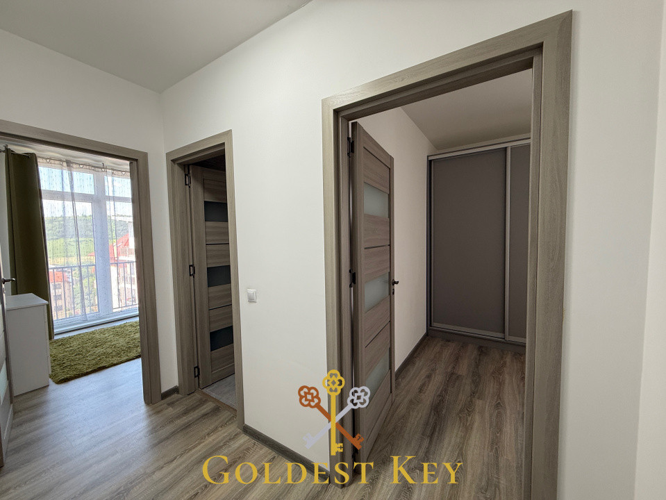 Apartament cu 3 camere, 2 băi, balcon și parcare subterană 