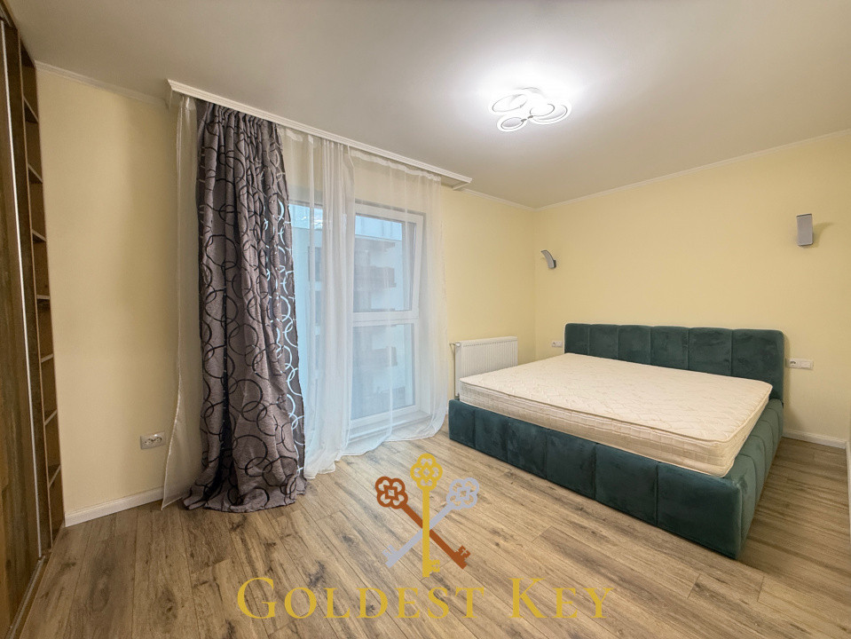 Apartament cu 2 camere, balcon și parcare subterană EGO RESIDENCE 