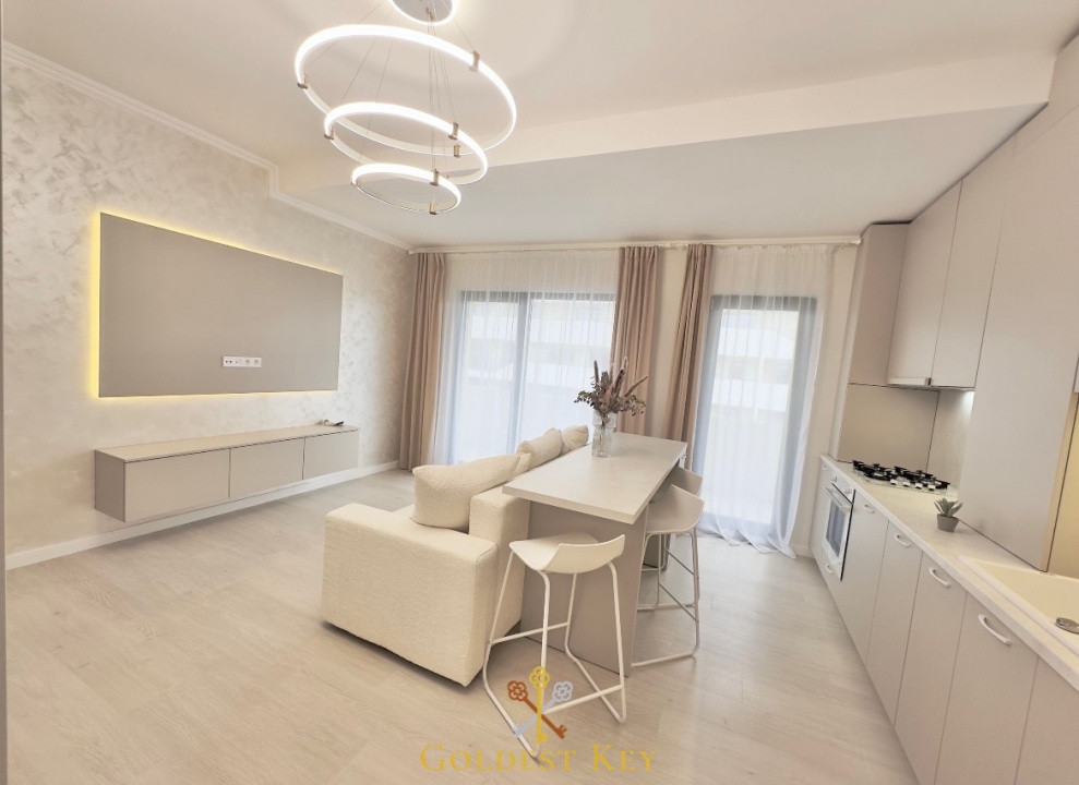 Apartament modern cu 3 camere semidecomandat Florești, Eroilor