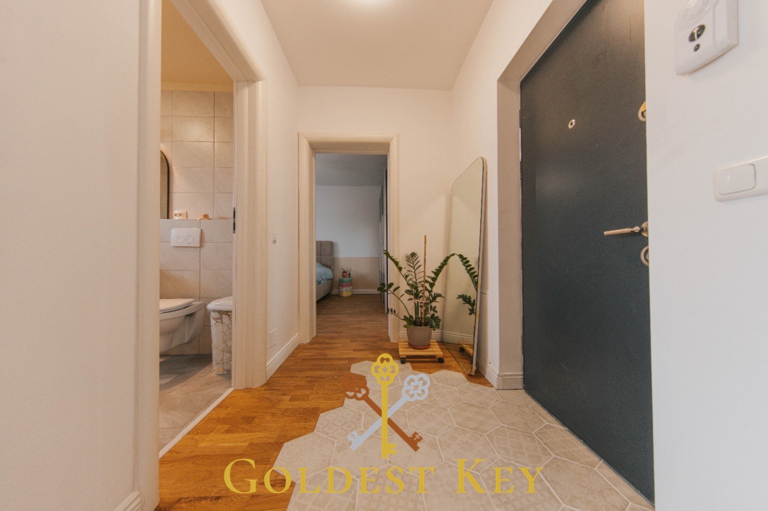 Apartament modern cu 2 camere grădină care oferă un spațiu de recreere