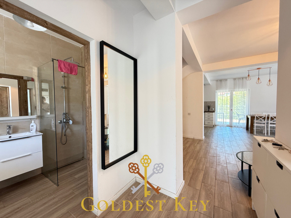 Liniște și confort! Duplex cu 5 camere, 3 băi, curte individuală 