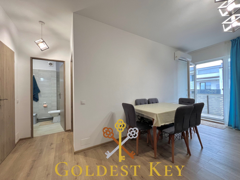 Apartament modern cu 2 camere, balcon și parcare! Baciu bloc nou! 
