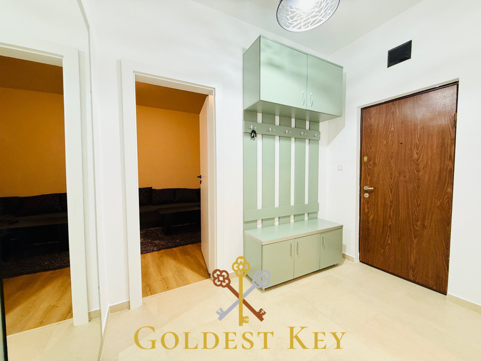 Apartament cu 2 camere, orientat Sudic Partial renovat