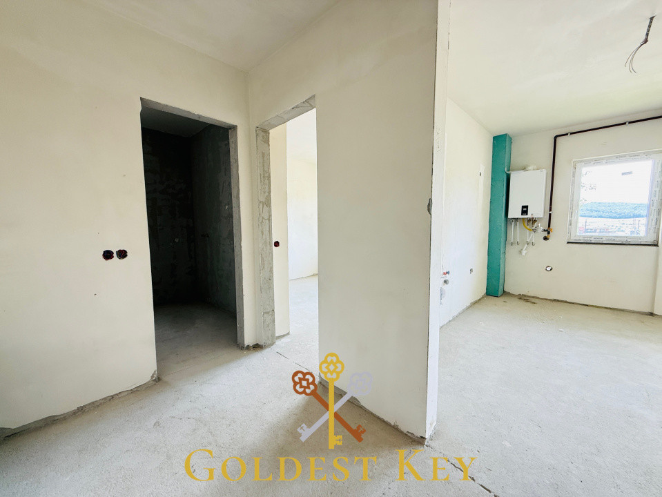 Apartament cu 3 camere, încălzire în pardoseală 