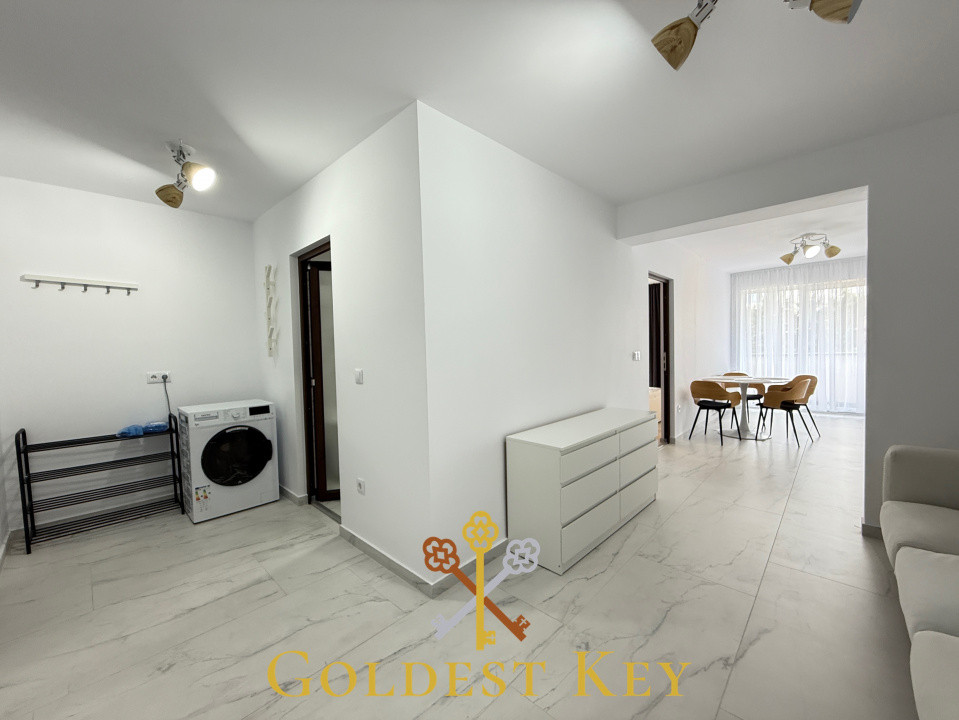 REZERVAT Prima închiriere - Apartament cu 2 camere, balcon și parcare 