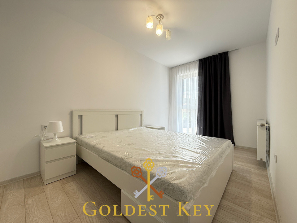 REZERVAT Prima închiriere - Apartament cu 2 camere, balcon și parcare 