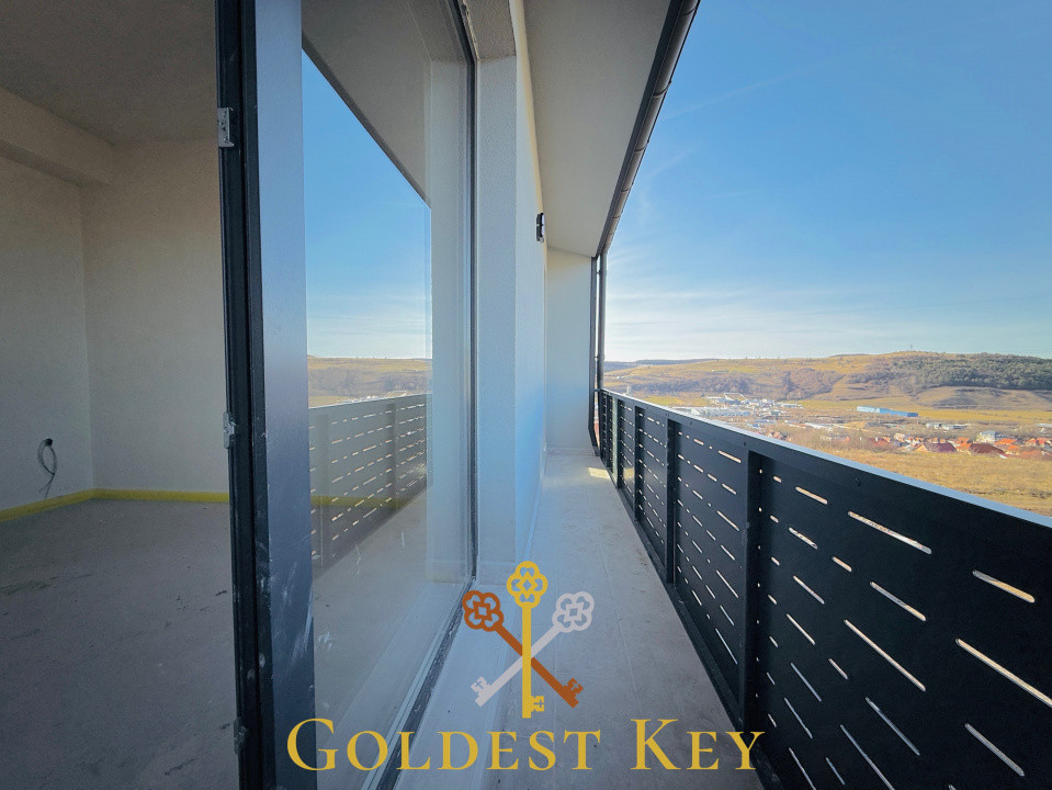 Apartament cu 3 camere și 2 balcoane - Baciu TVA inclus