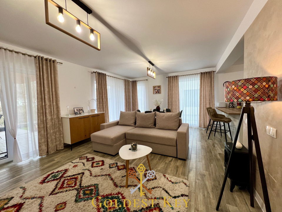 Duplex cu 4 camere in comuna Baciu la 4 minute de Lidl