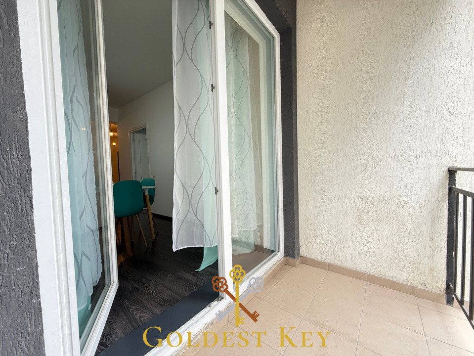 Apartament cu 2 camere, balcon și parcare exterioară 