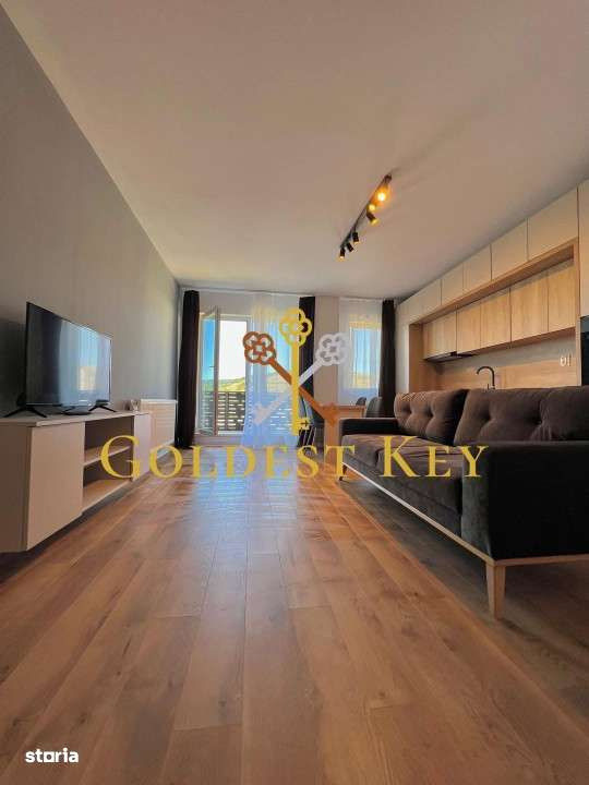 Apartament 3 camere și terasă, complet mobilat și utilat în Baciu 