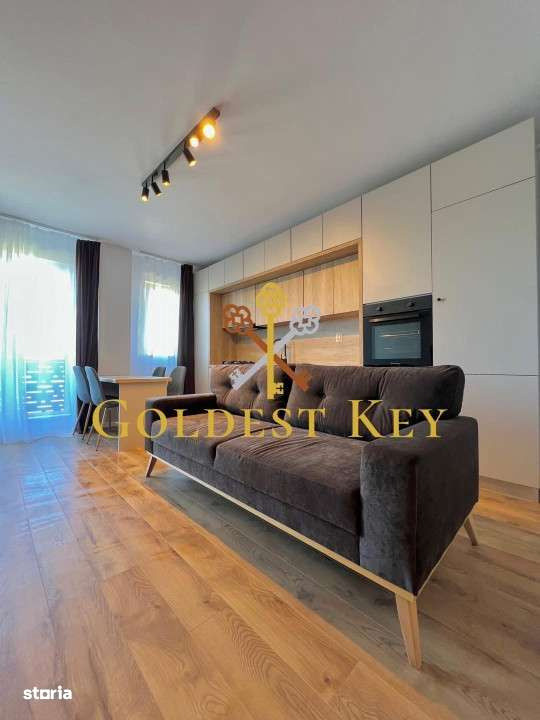 Apartament 3 camere și terasă, complet mobilat și utilat în Baciu 