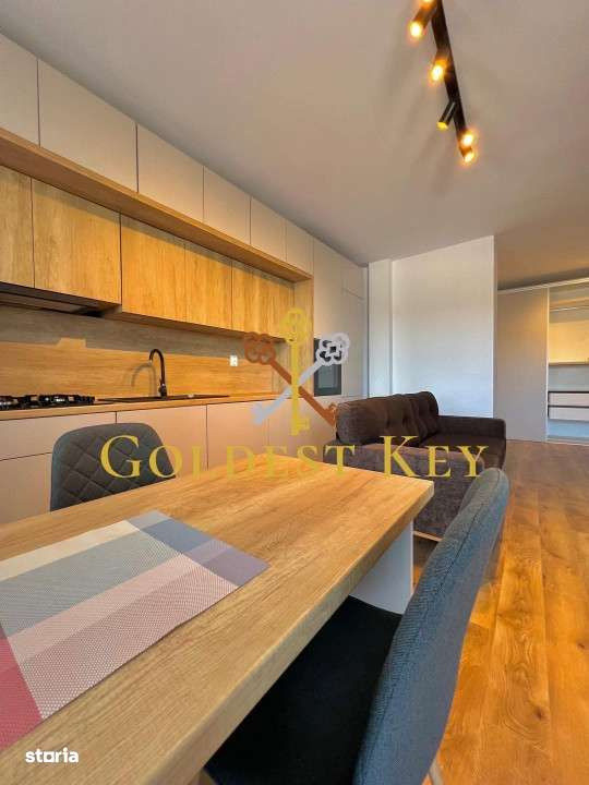 Apartament 3 camere și terasă, complet mobilat și utilat în Baciu 