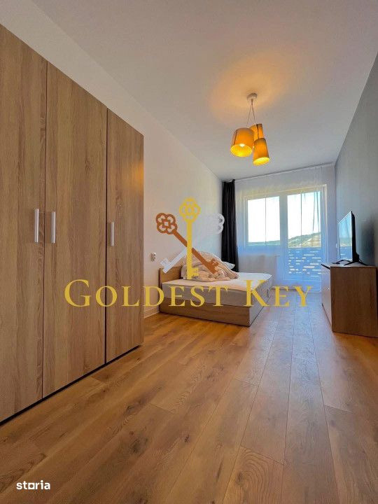 Apartament 3 camere și terasă, complet mobilat și utilat în Baciu 