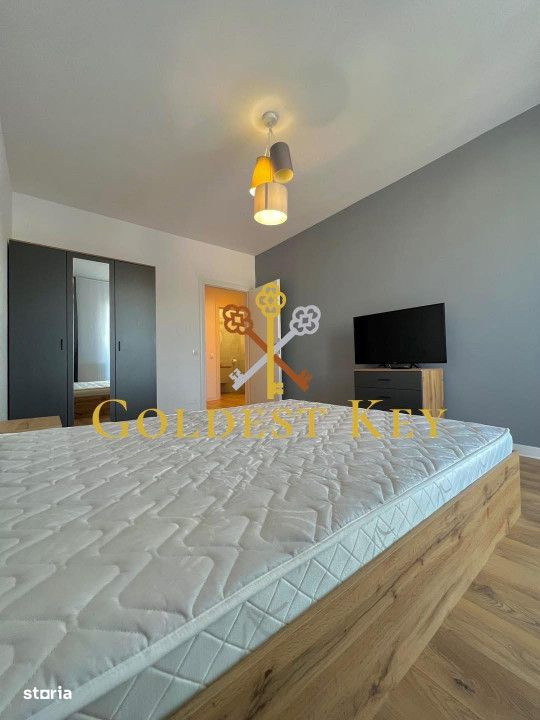Apartament 3 camere și terasă, complet mobilat și utilat în Baciu 