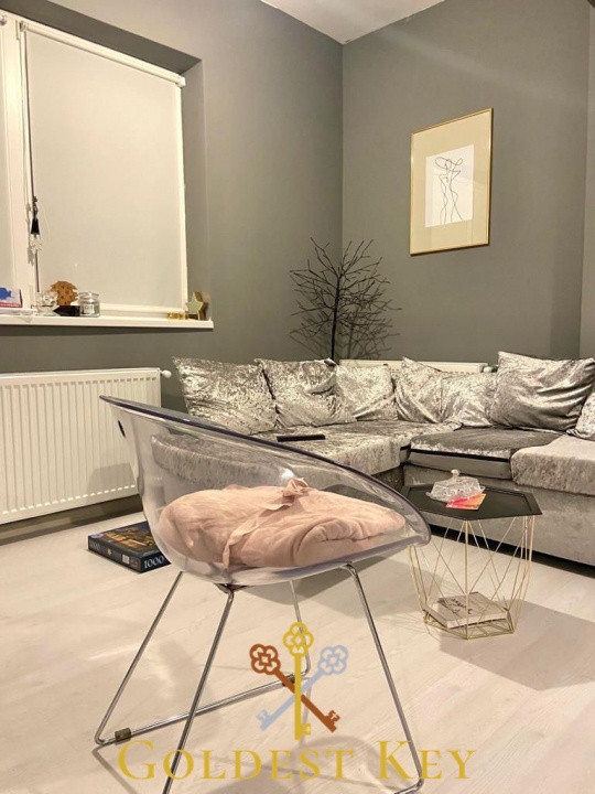 Apartament generos cu 2 camere, balcon și parcare subterană 