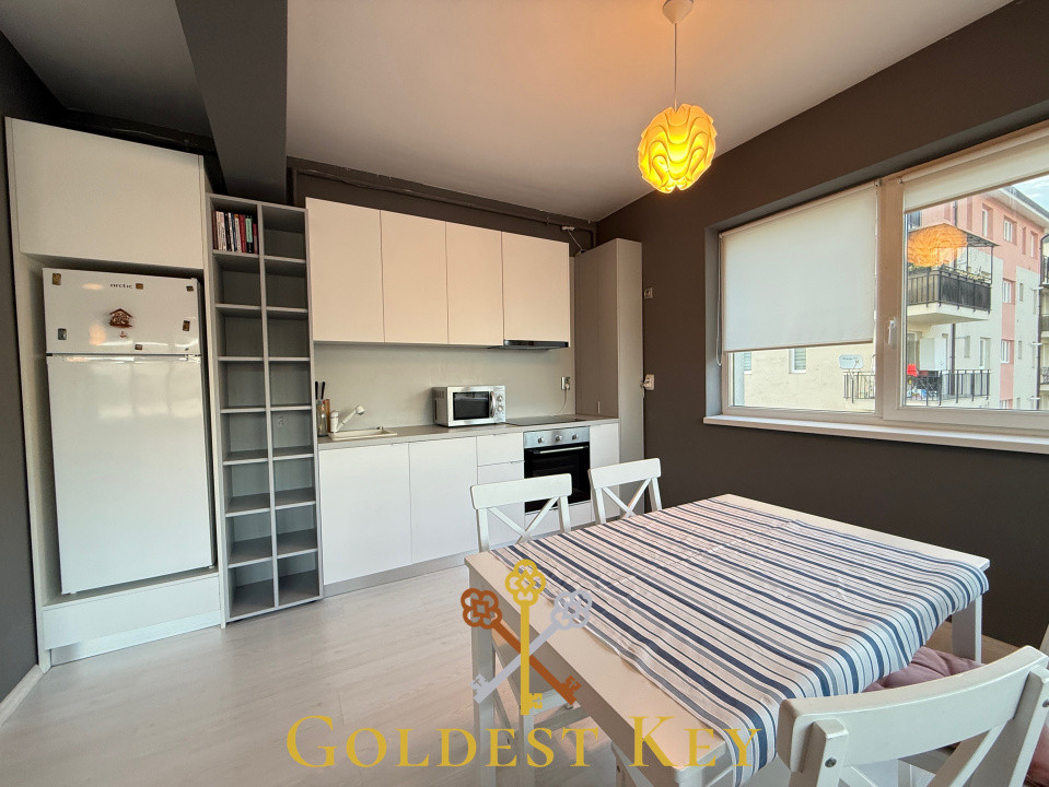 Apartament generos cu 2 camere, balcon și parcare subterană 