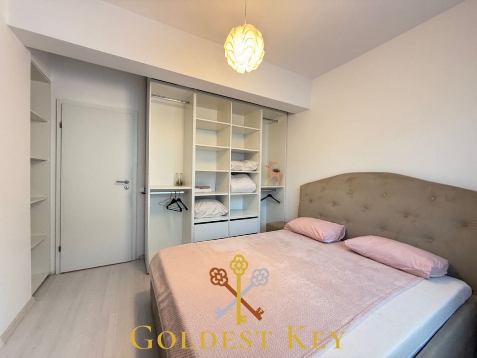 Apartament generos cu 2 camere, balcon și parcare subterană 