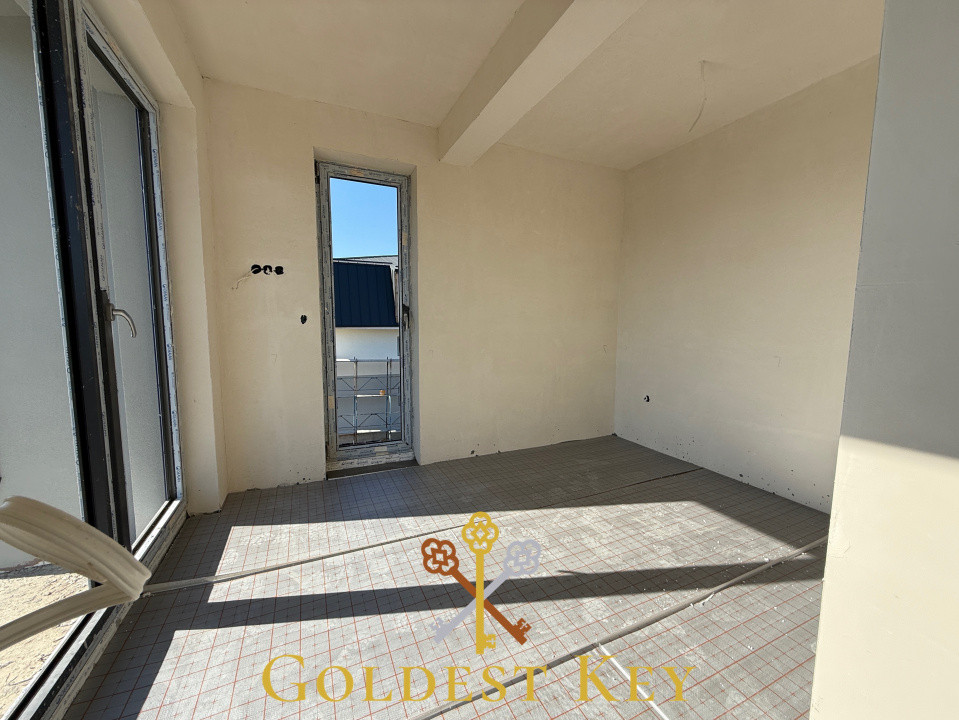 Apartament cu 3 camere și 2 balcoane
