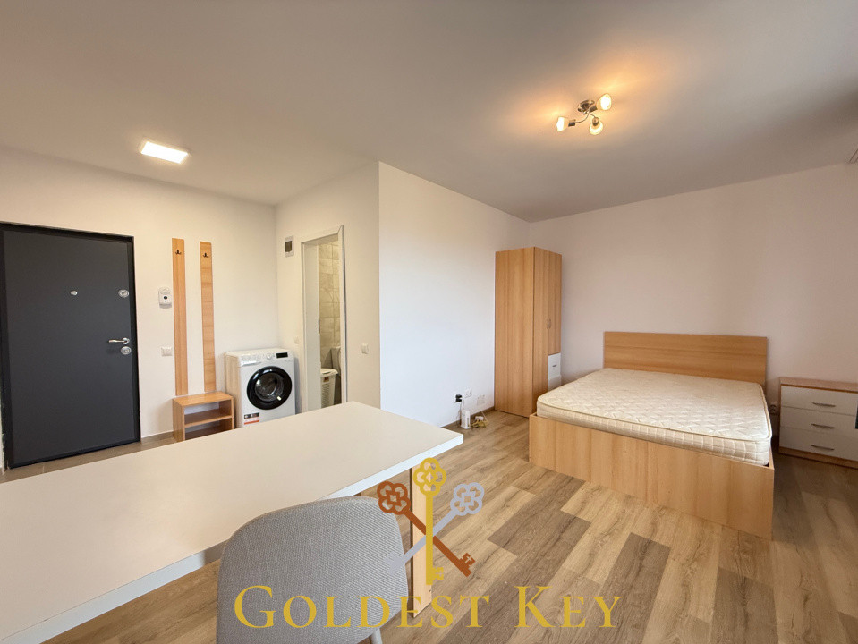 Apartament cu 1 cameră balcon generos și parcare 