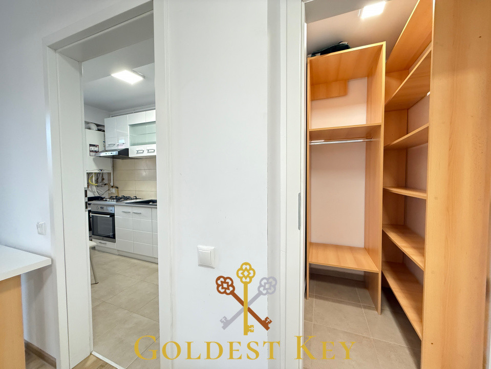 Apartament cu 1 cameră balcon generos și parcare 
