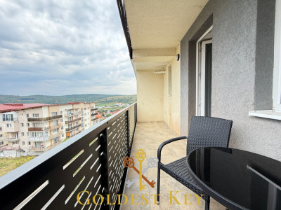 Apartament cu 1 cameră balcon generos și parcare 