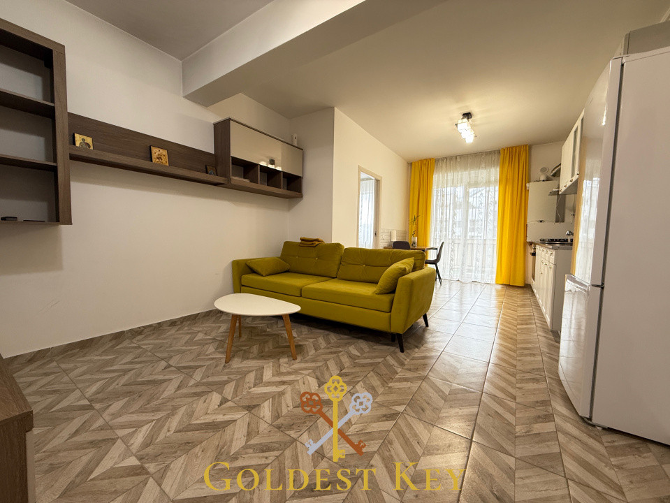 Apartament cu 2 camere, balcon și parcare subterană 