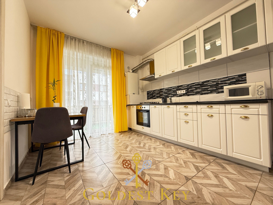 Apartament cu 2 camere, balcon și parcare subterană 