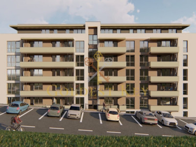 Apartament semifinisat și decomandat cu 2 camere + TVA