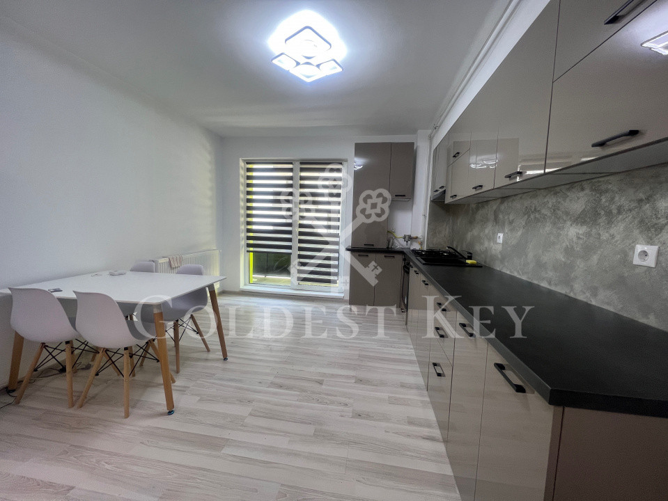 Apartament modern cu 2 camere, balcon și parcare subterană 