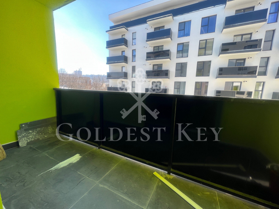 Apartament modern cu 2 camere, balcon și parcare subterană 