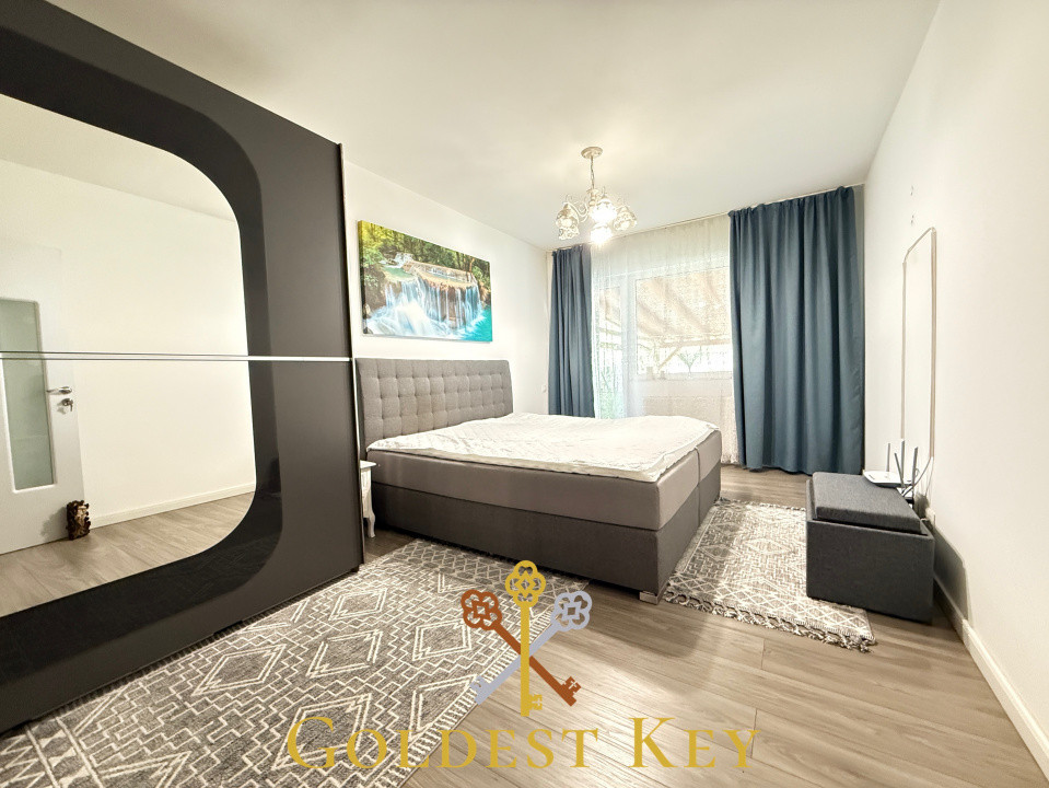 Apartament cu 2 camere pet-friendly, terasă și parcare subterană 