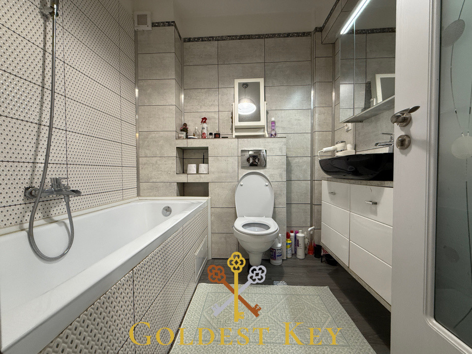 Apartament cu 2 camere pet-friendly, terasă și parcare subterană 
